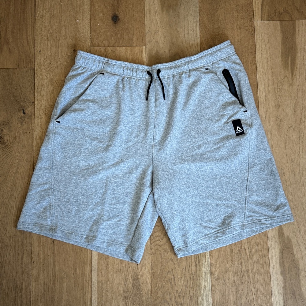 Reebok Heather Gray Men's Athletic Shorts XXL New Without Tags